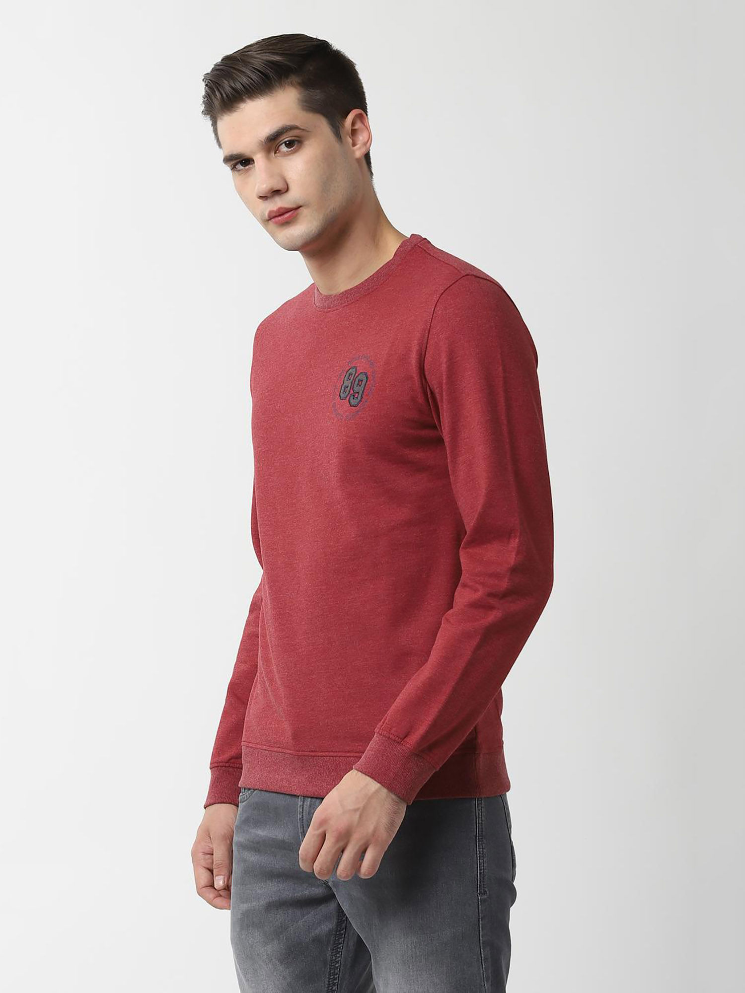 Peter england red discount sweatshirt