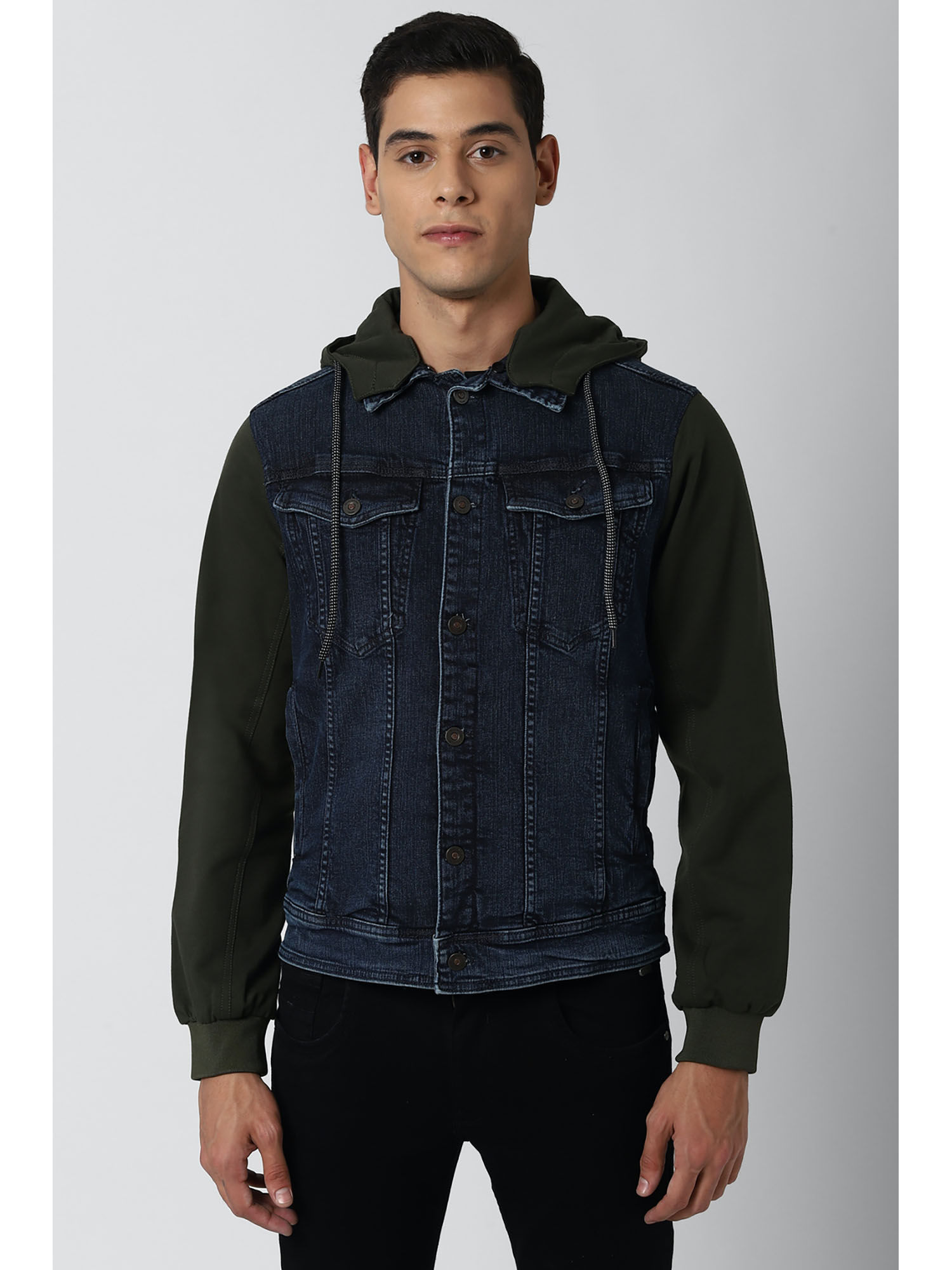 Peter england shops jeans jacket