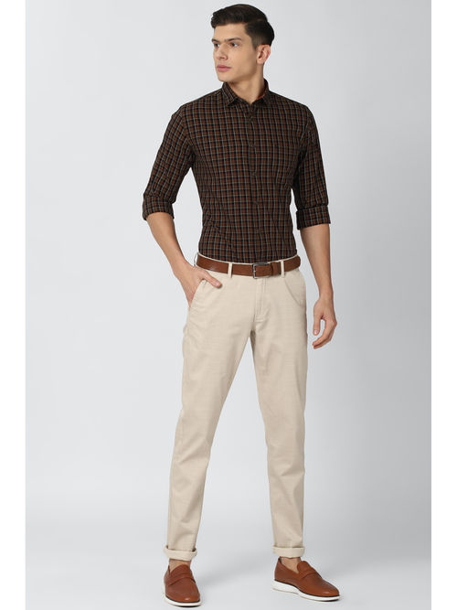 Van Heusen Khaki Trousers