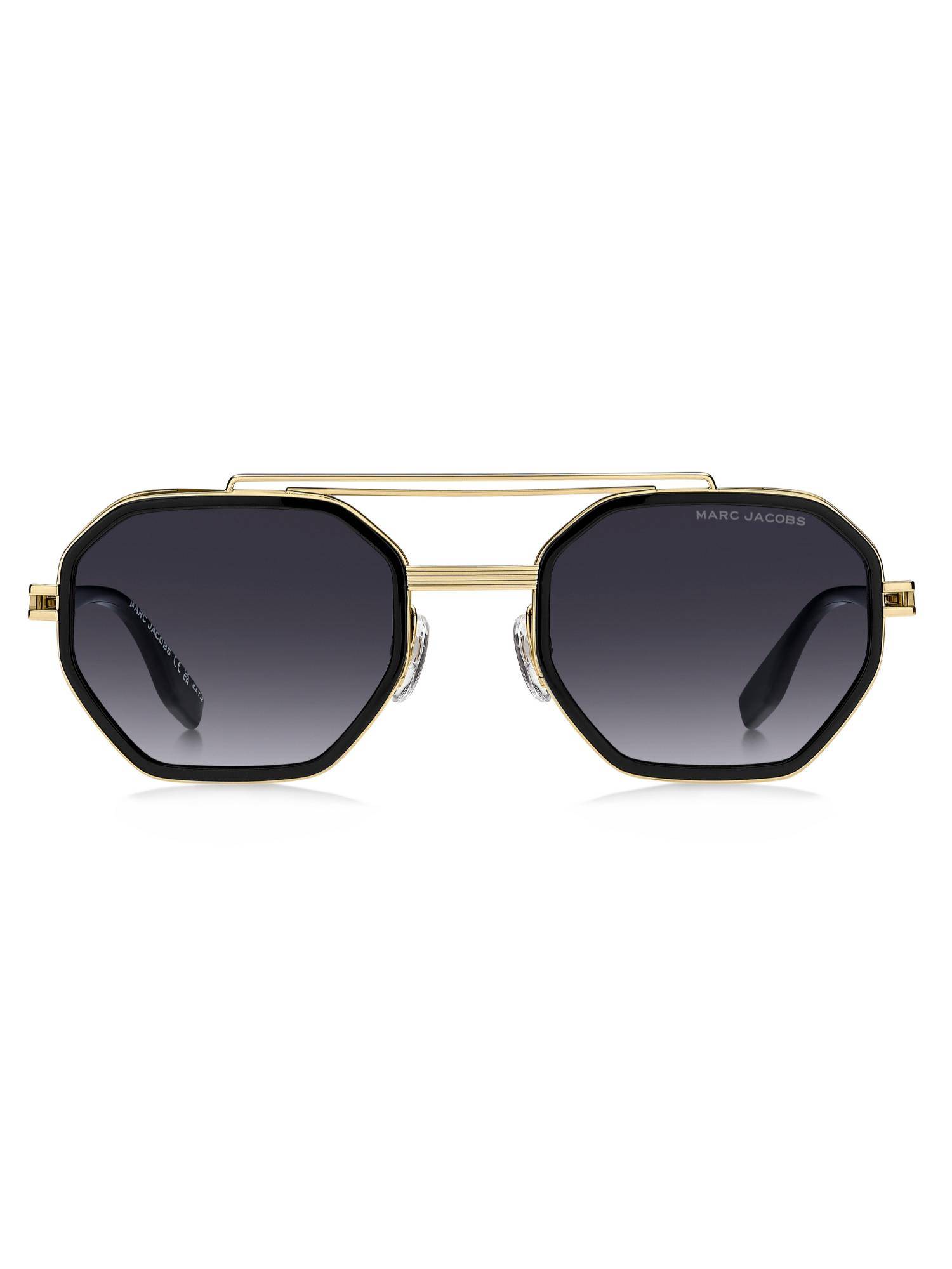 Marc Jacobs Men 100% UV Protection Rectangle Full Rim Grey Lens Sunglasses (54)
