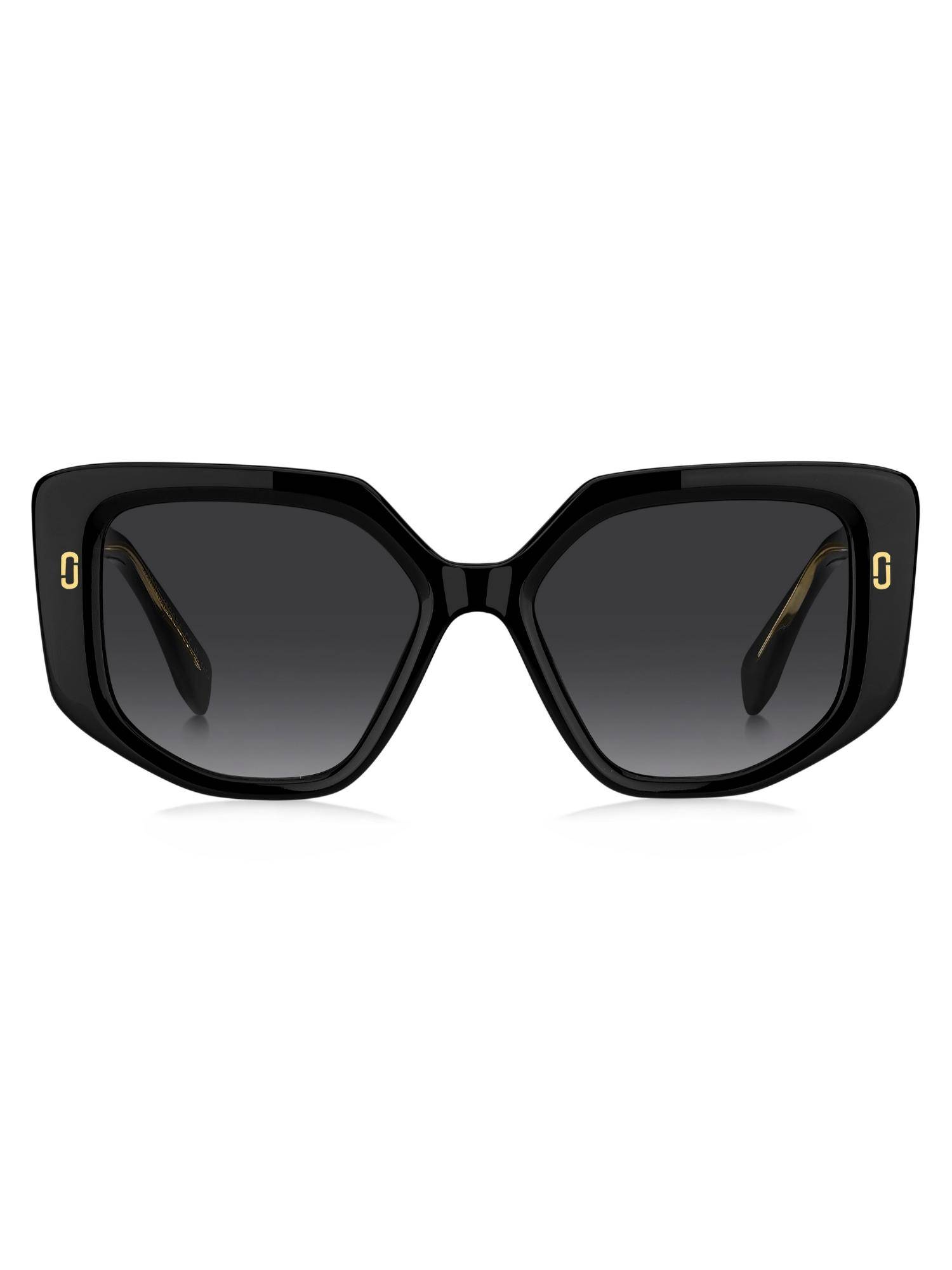Marc Jacobs Women 100% UV Protection Butterfly Full Rim Grey Lens Sunglasses (52)