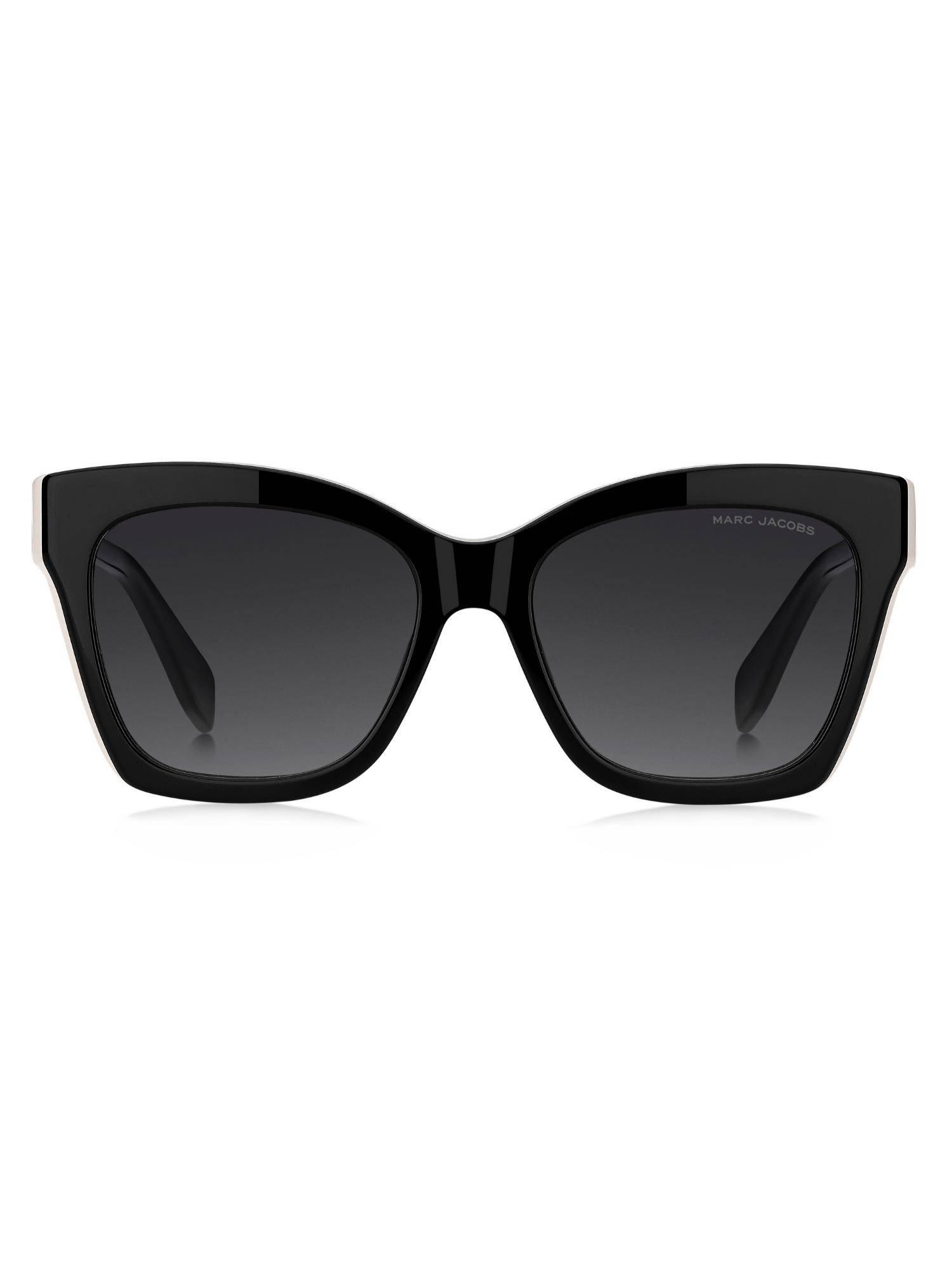 Marc Jacobs Women 100% UV Protection Cat Eye Full Rim Grey Lens Sunglasses (54)