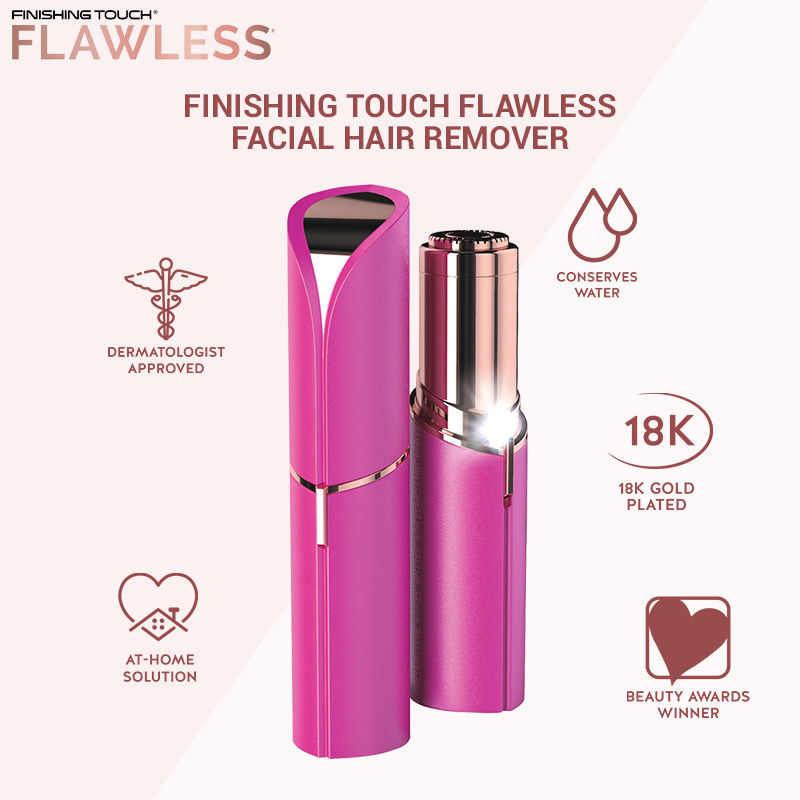 Flawless Finishing Touch Facial Hair Remover Pink Crystal Buy Flawless