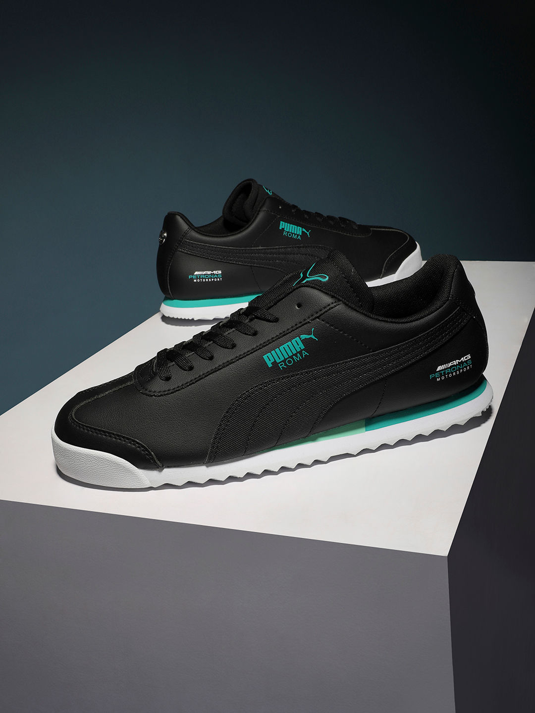 puma roma mercedes shoes