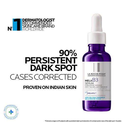 La Roche-Posay Mela B3 Serum, For Anti- Dark Spots & pigmented skin With Melasyl + 10% Niacinamide