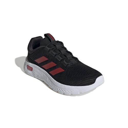 Buy adidas CLOUDFOAM COMFY EL Men Black & Red Running Shoes Online