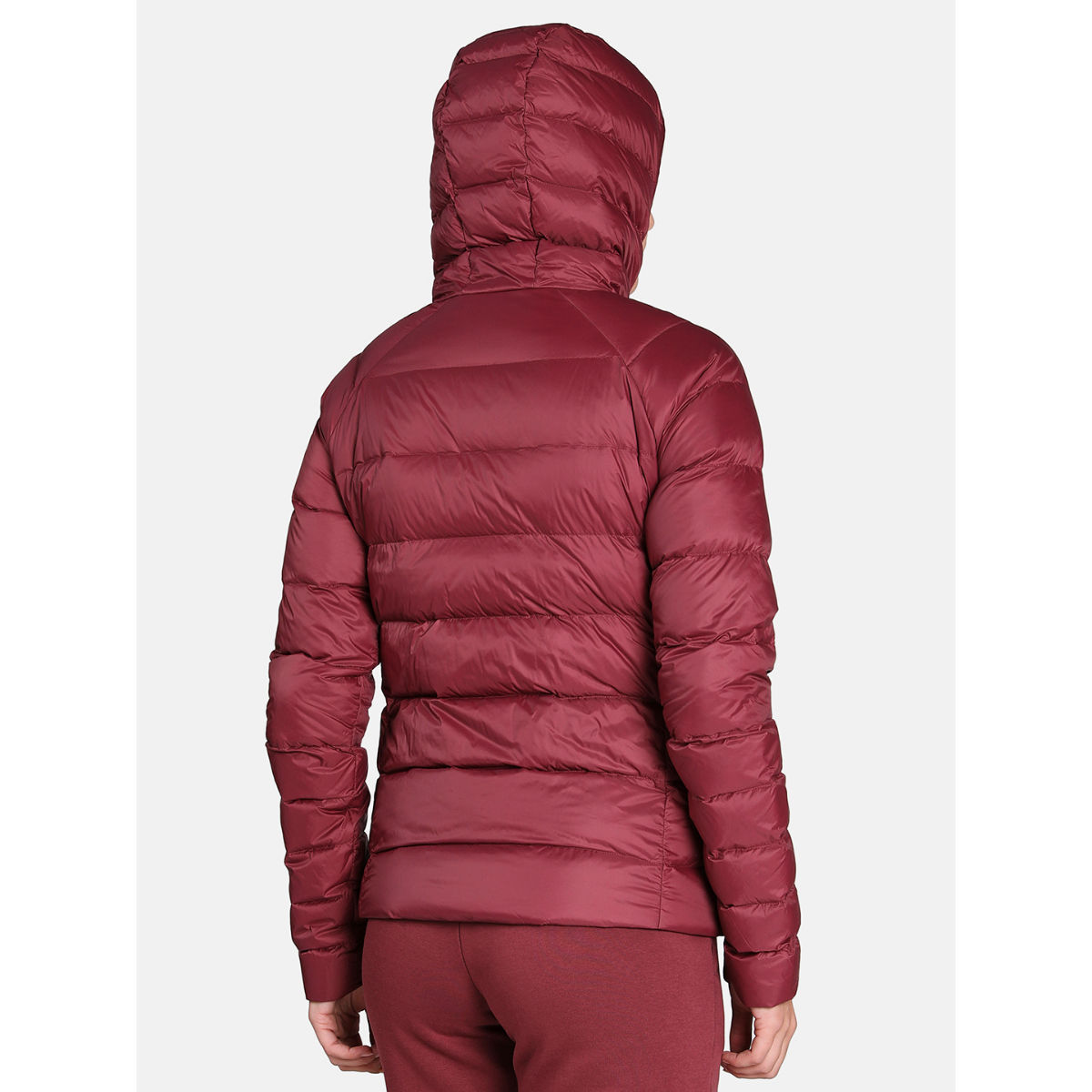 Puma Pwrwarm Packlite Hooded Womens Maroon Down Jacket: Buy Puma ...