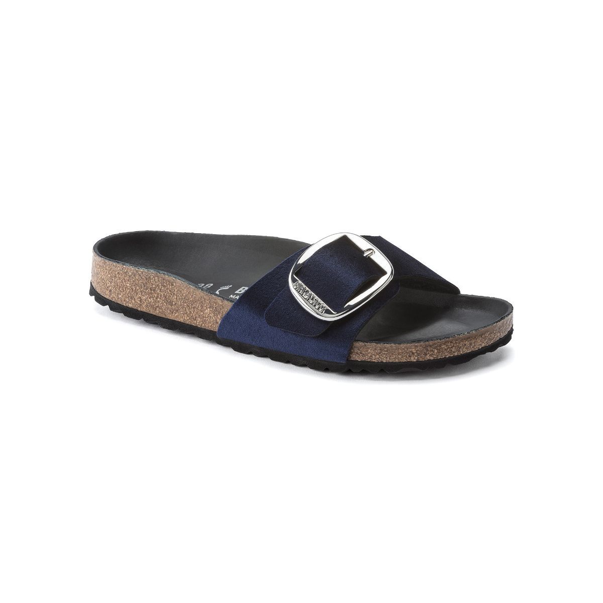 birkenstock madrid big buckle blau 38