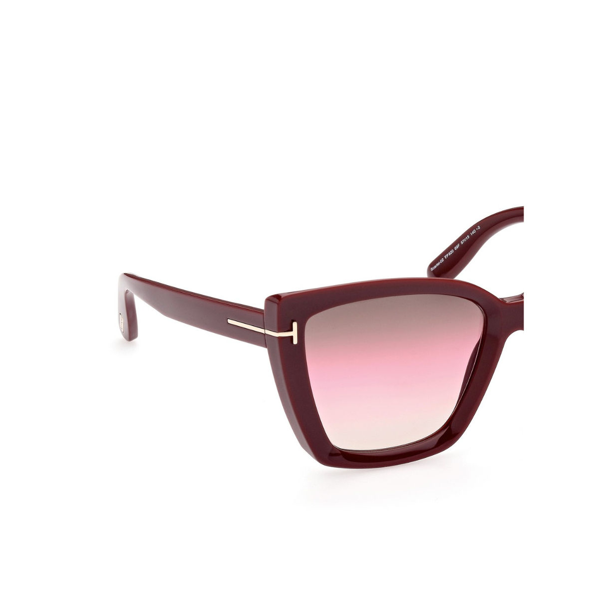 Buy Tom Ford FT09205769F Scarlet-02 Cat Eye Sunglasses for