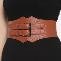 Buy MIXT by Nykaa Fashion Black Solid Broad Corset Belt Online