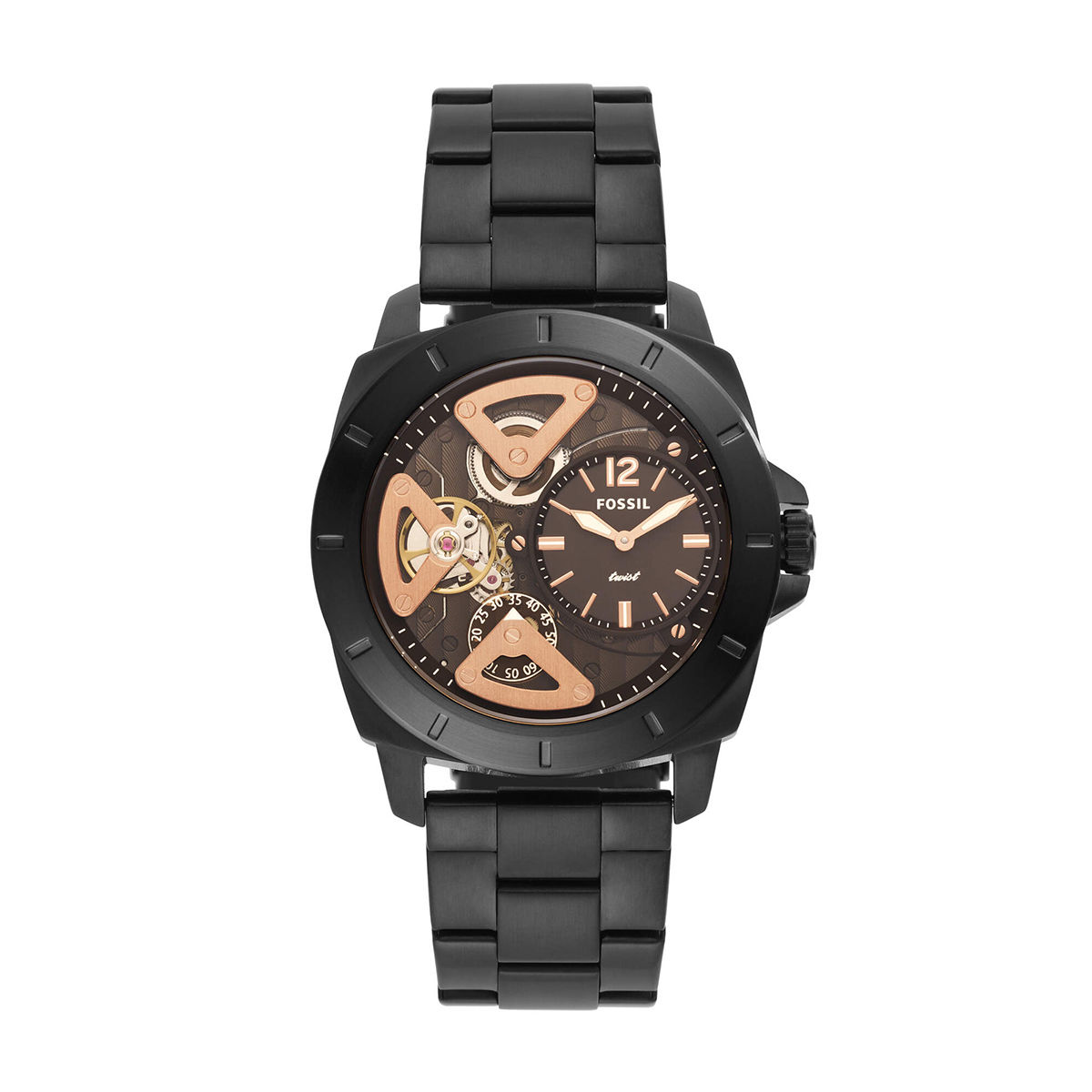 Privateer sport chronograph black stainless steel watch online