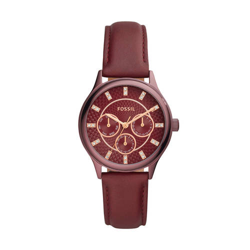 Buy Fossil Modern Sophisticate Wine Watch BQ3285 (M) Online