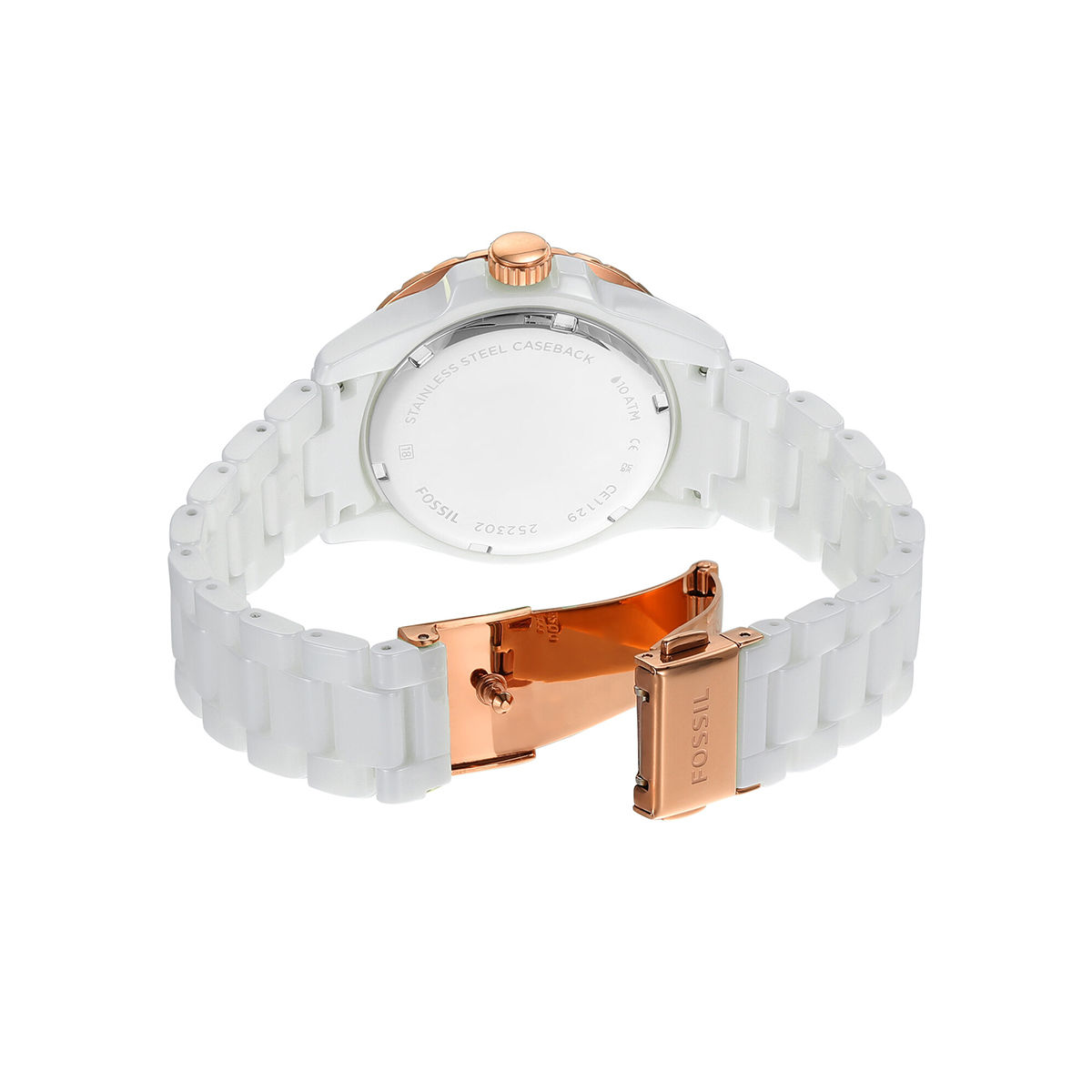 Buy Fossil Fb-01 White Watch CE1129 (M) Online