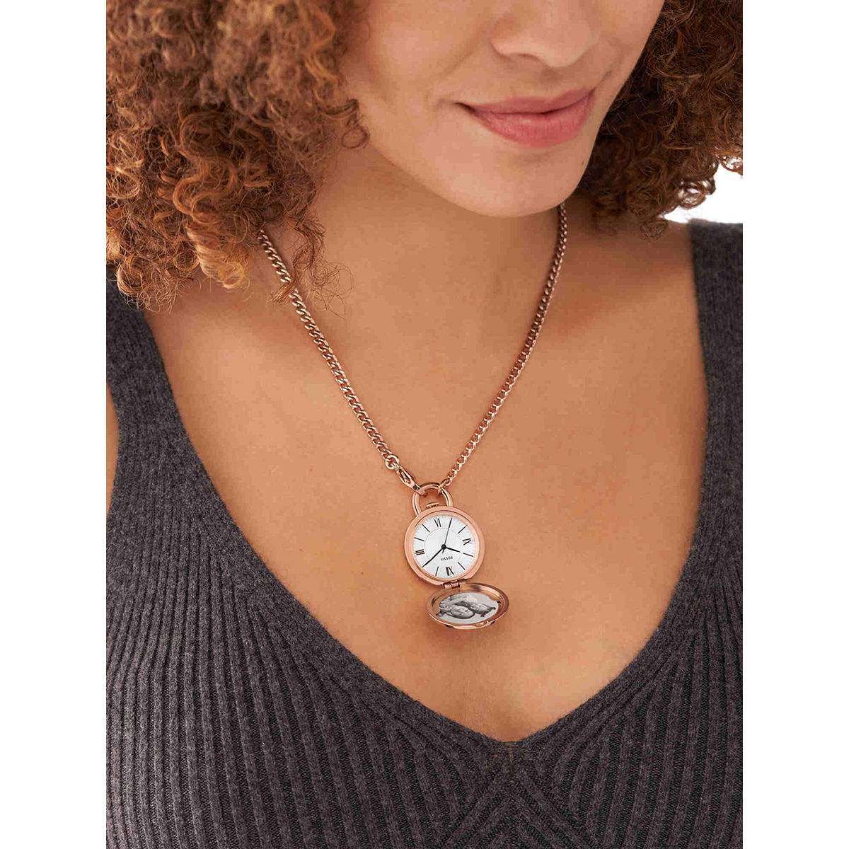 JewelryWe Vintage Silver Tone Heart Locket Style Pendant Pocket Watch  Necklace for Girls Lady Women, 30 inch Chain : Amazon.in: Fashion