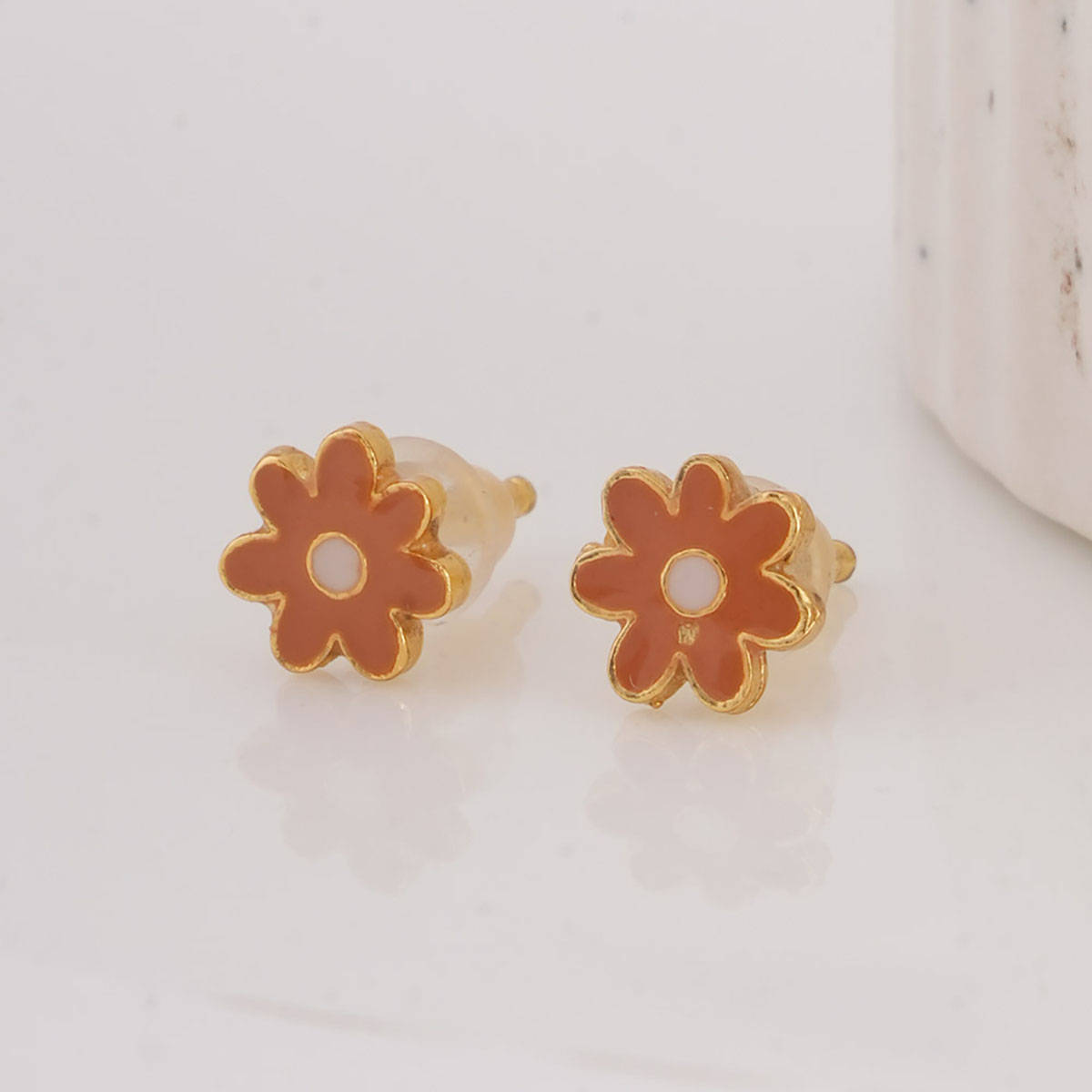 Palmonas 925 Sterling Silver Little Daisy 925 Silver Studs
