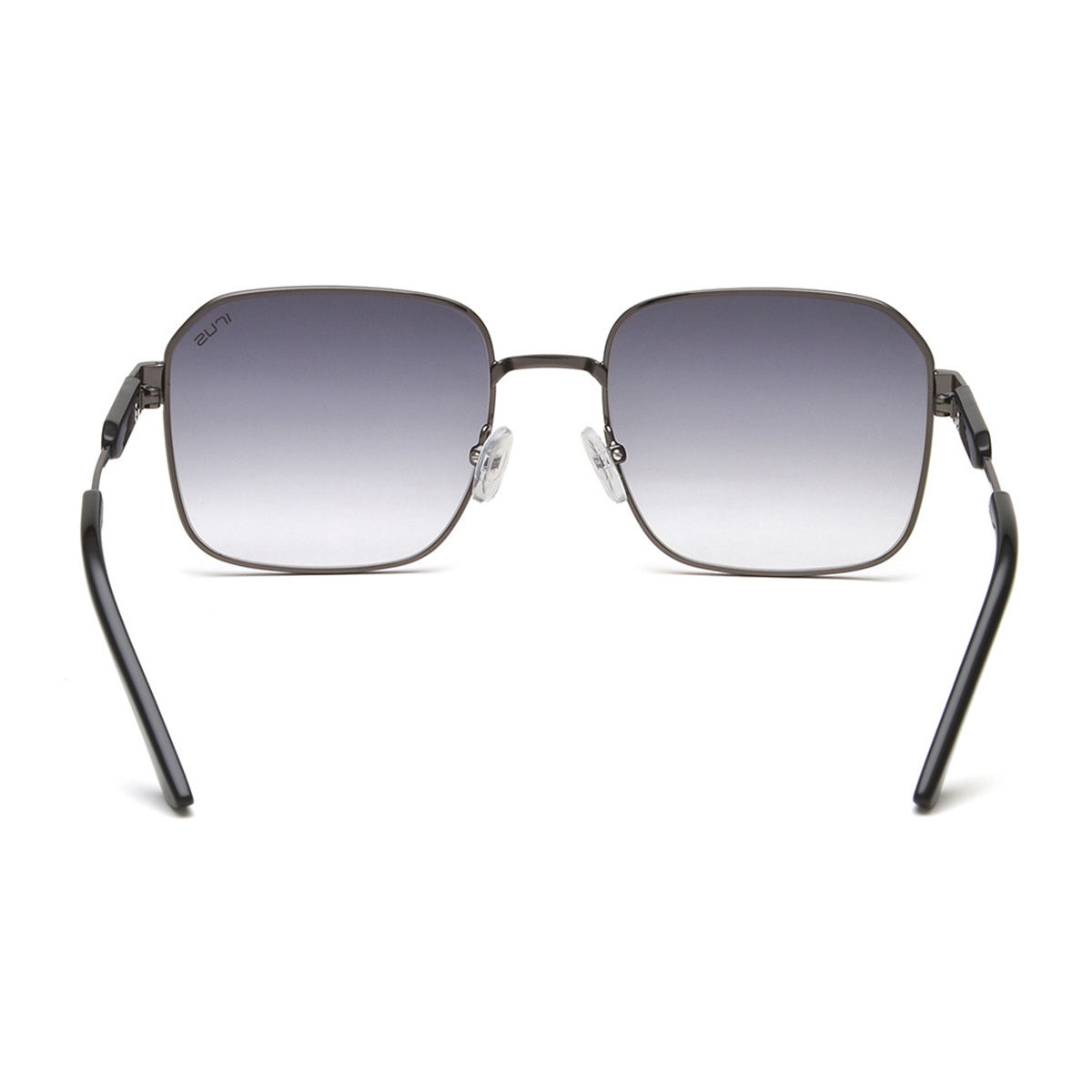 Buy IRUS Men UV Protected Full Rim Grey Frame Grey Lens Sunglasses