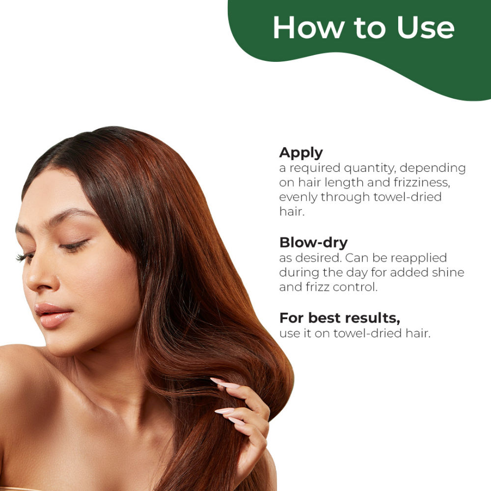 Buy Pilgrim Patua & Hyaluronic Acid Smoothing Hair Serum for Dry & Frizzy Hair Online