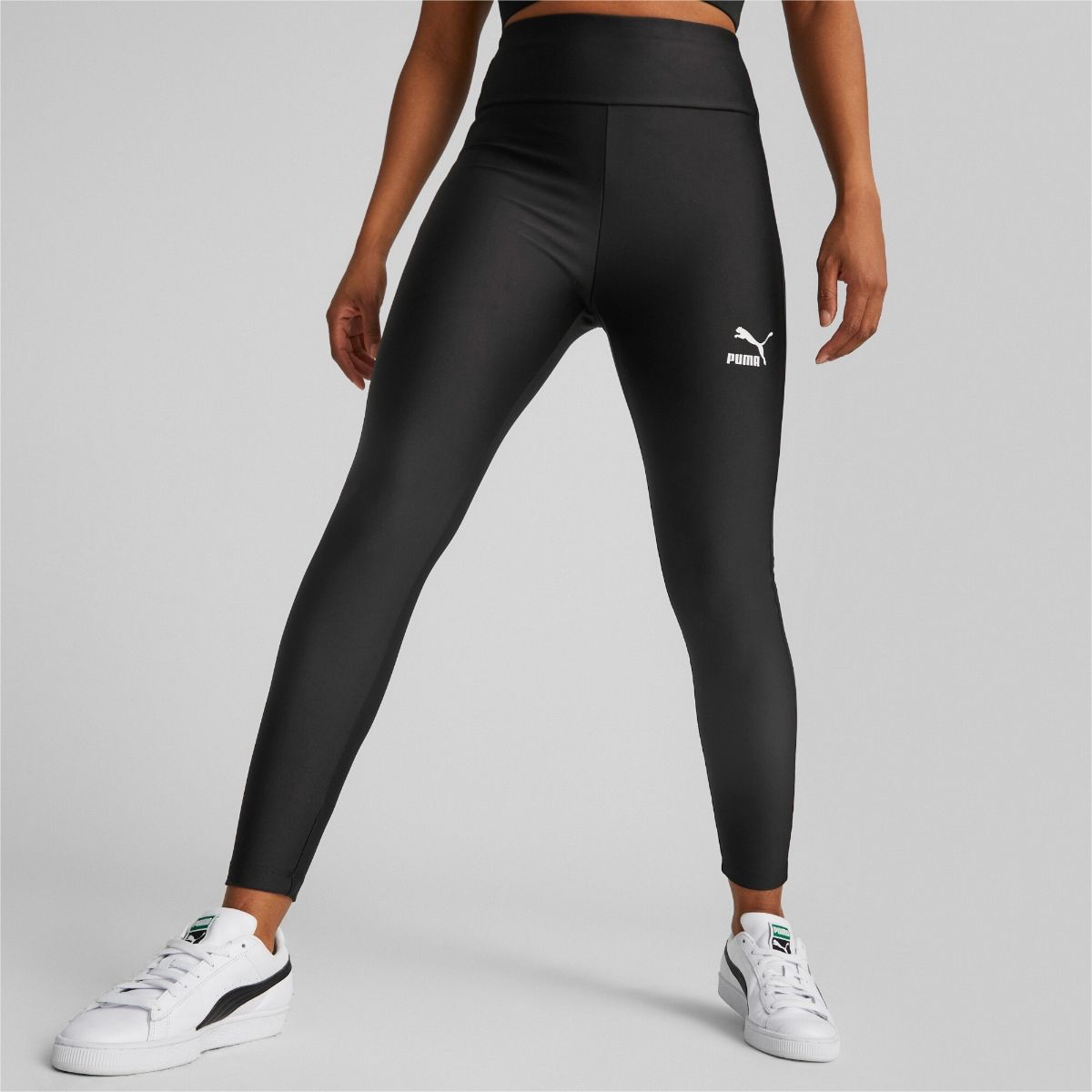 Buy Puma Women's Fitted Leggings (84559201_Black-Gold at Amazon.in