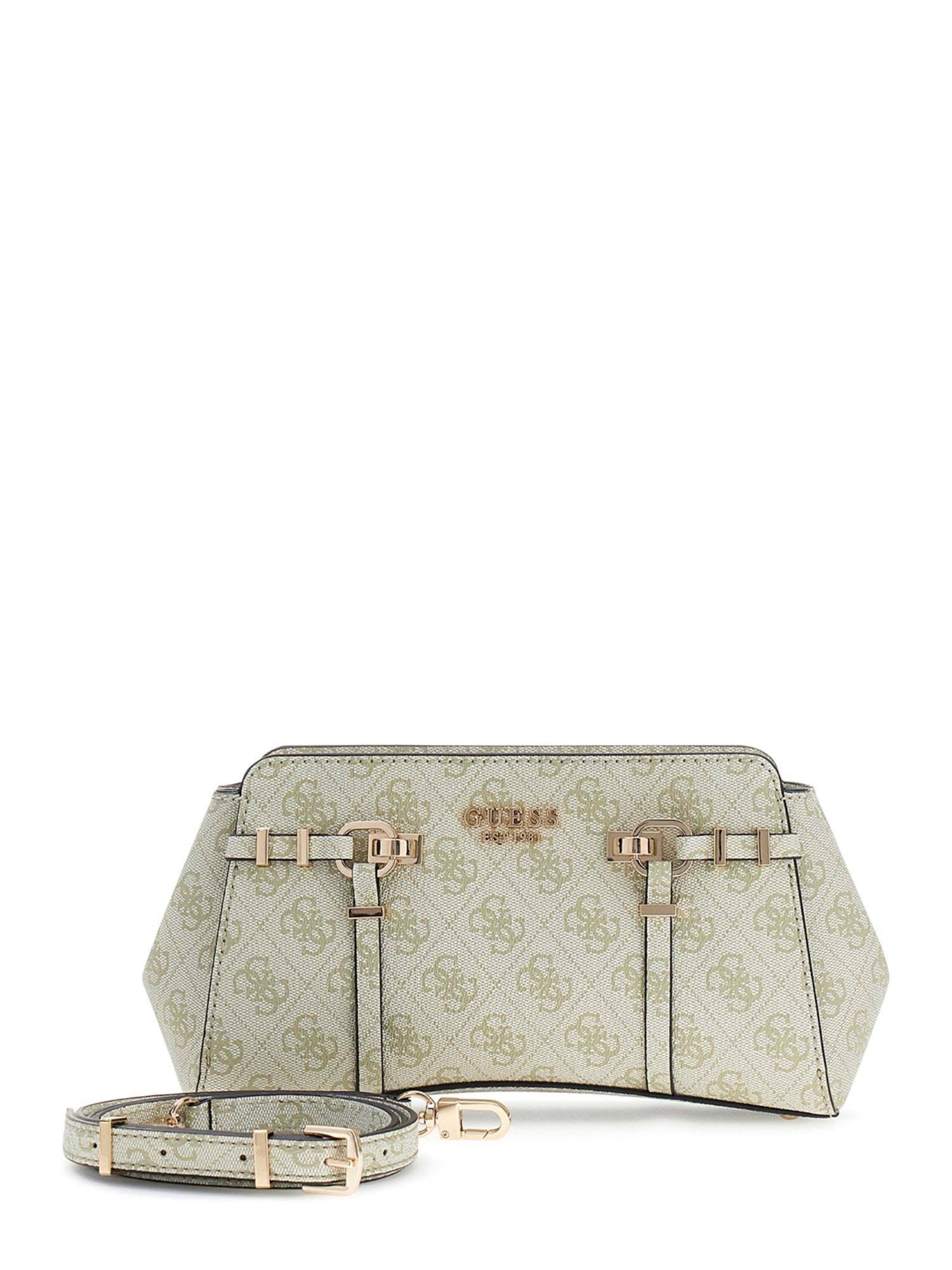 Guess Sage Printed Pu Leona Logo Girlfriend Sling Bag