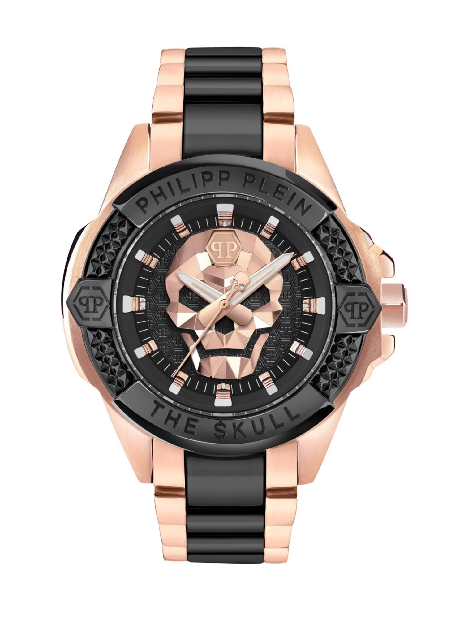 Philipp Plein Black Round Dial Analog Men Watch - PWAAA3125 (M)