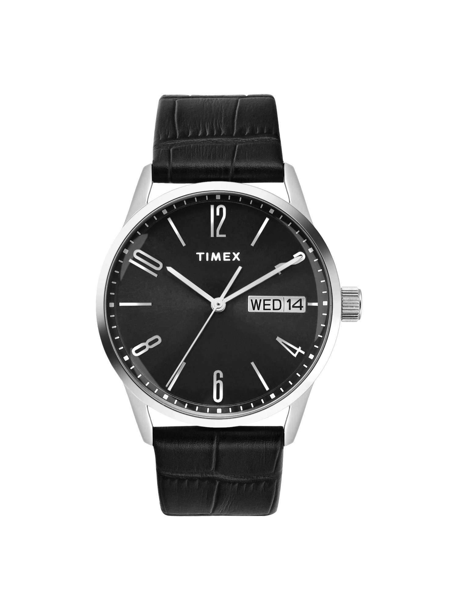 Timex Trendline Round 21mm Black Dial Analog Men Watch - TWEG25507