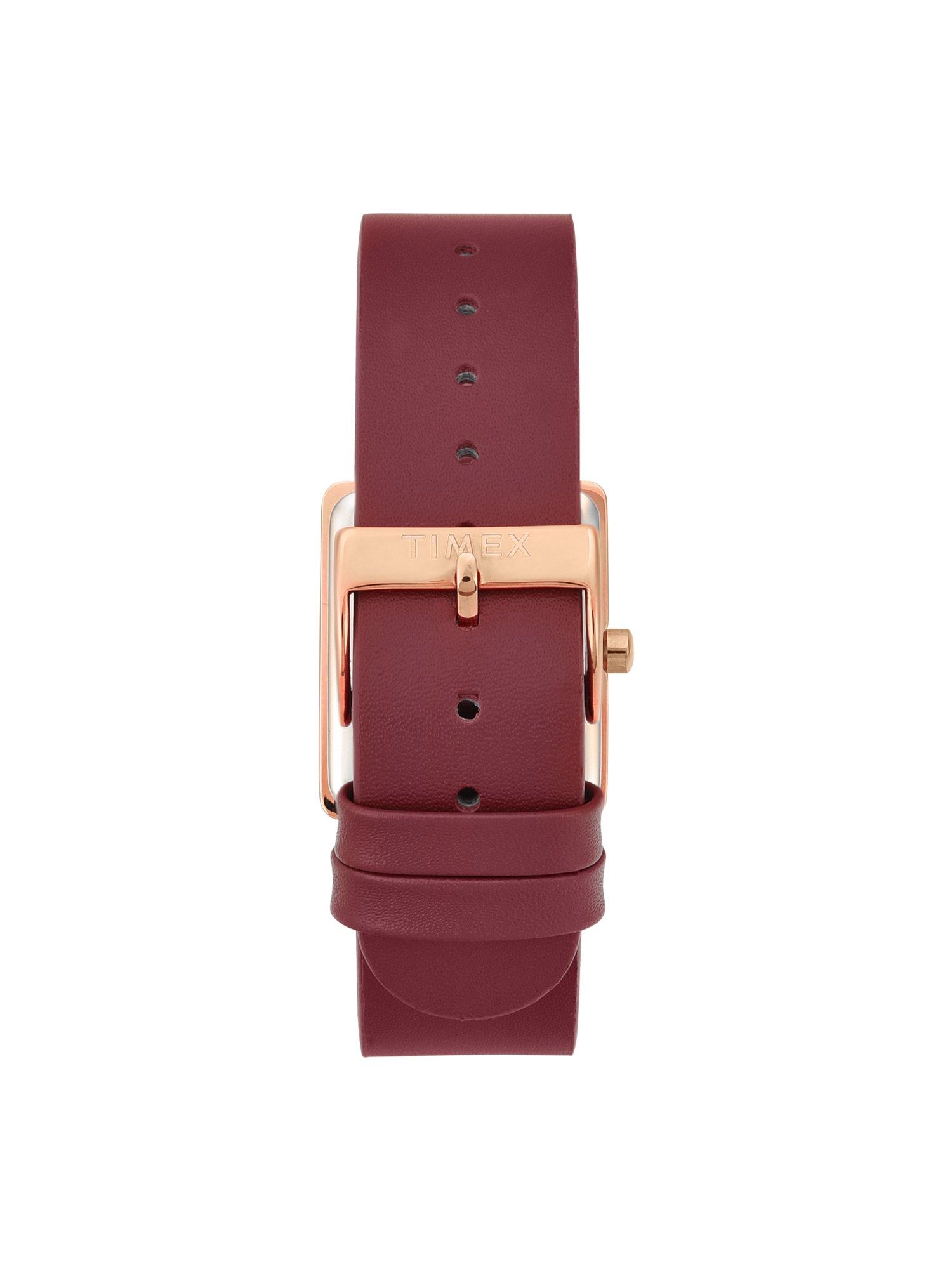 Buy Timex Trendline Rectangle 21mm Rose Gold Dial Analog Women