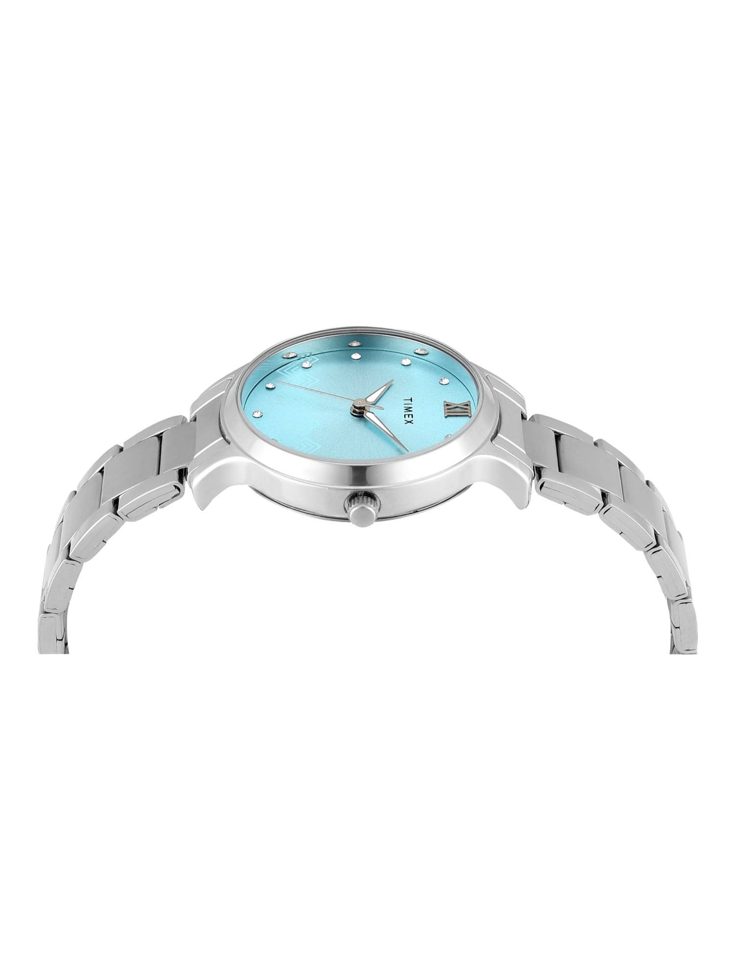 Buy Timex Trendline Round 32mm Blue Dial Analog Women Watch - TWTL12309 ...