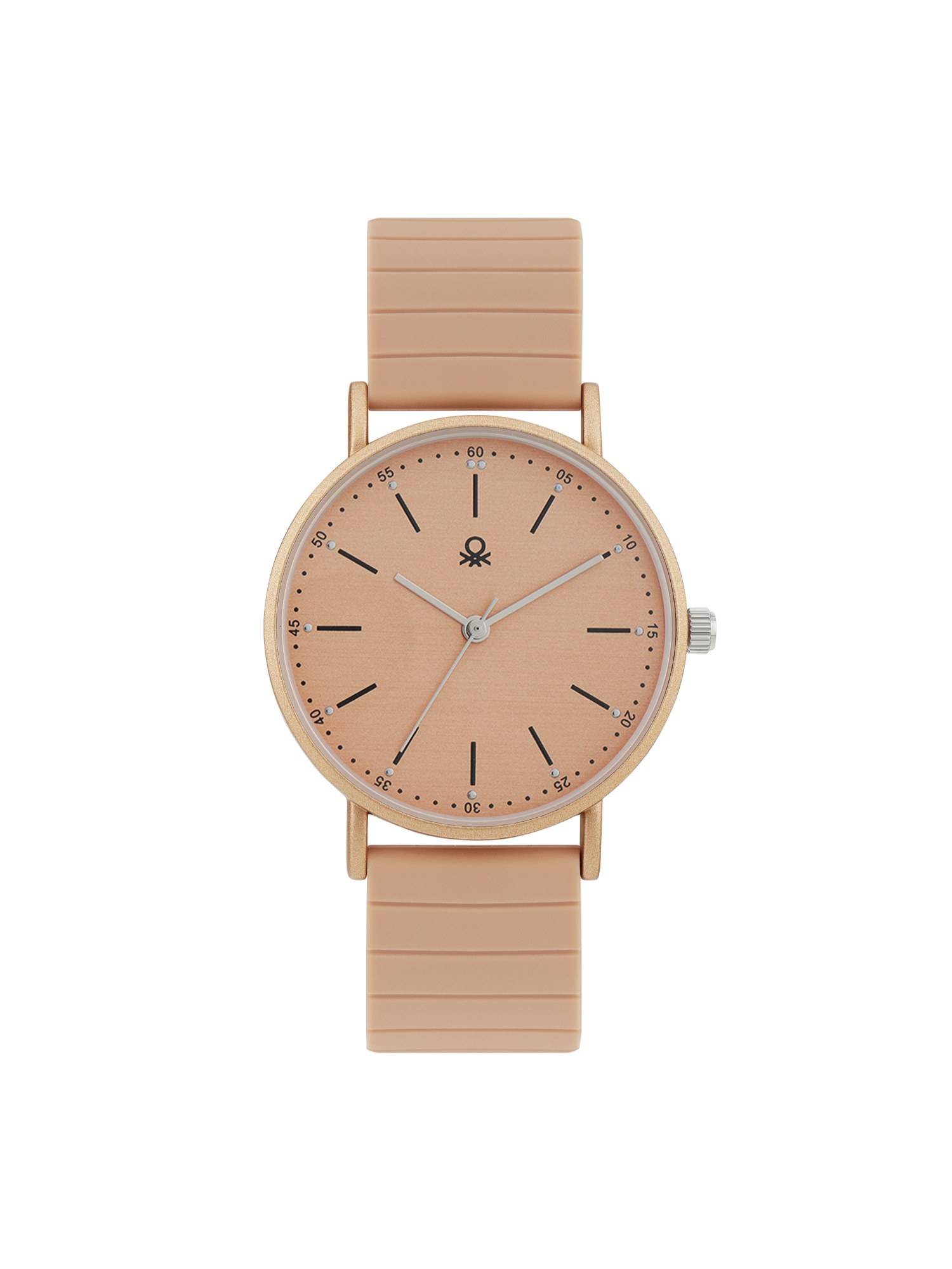 United Colors of Benetton Brown Round Dial Analog Women Watch - UWUCL1104 (M)