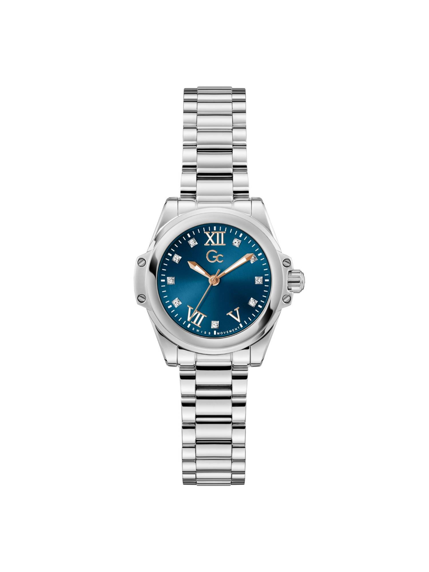 GC Blue Round Dial Analog Women Watch - Z58004L7 (M)