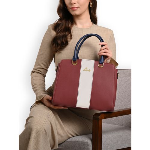 Buy Lavie Womens Willow Colorblock Medium Satchel Bag With