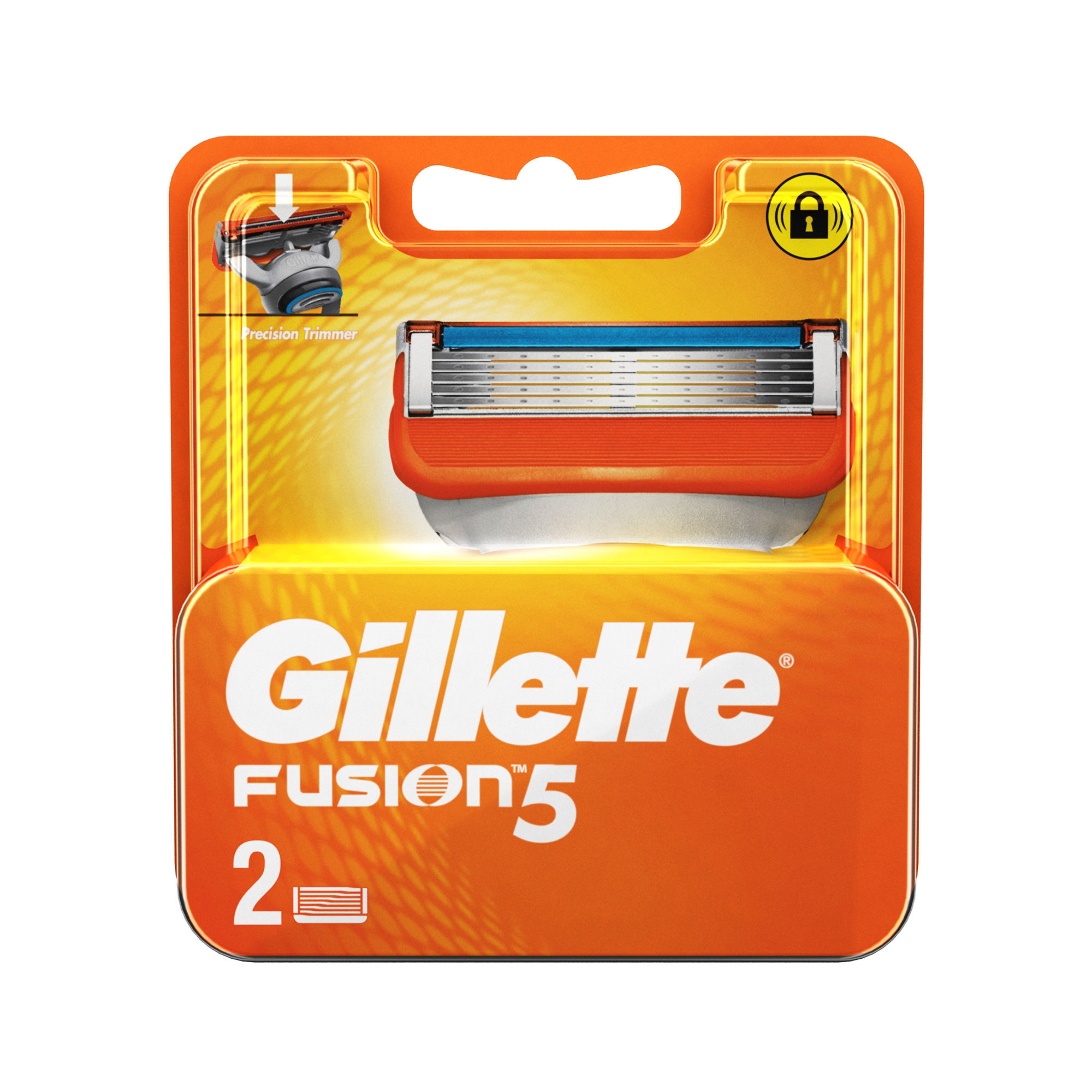 Gillette Fusion Manual Shaving Razor Blades (Cartridge) 2s pack