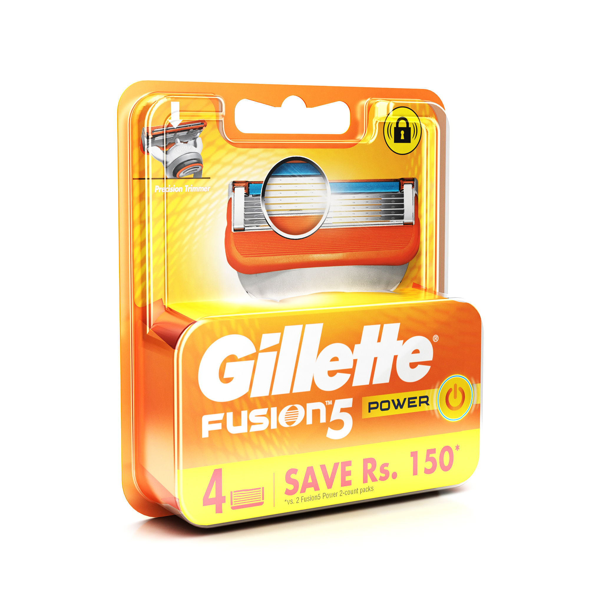 Gillette Fusion Power Shaving Razor Blades Cartridge 4s Pack Buy Gillette Fusion Power