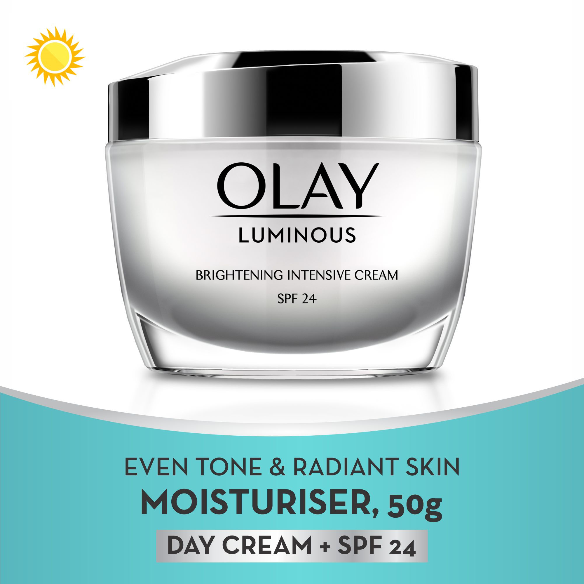 Olay Luminous Brightening Intensive Cream Moisturiser Spf 24 Buy Olay Luminous Brightening Intensive Cream Moisturiser Spf 24 Online At Best Price In India Nykaa