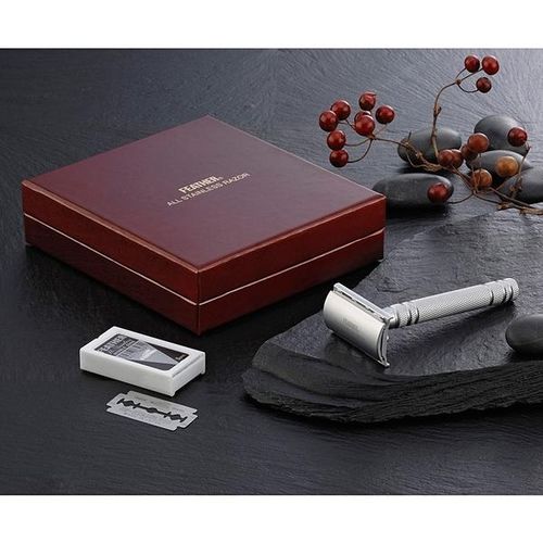 Feather double edge Stainless steel shops Safety Razor