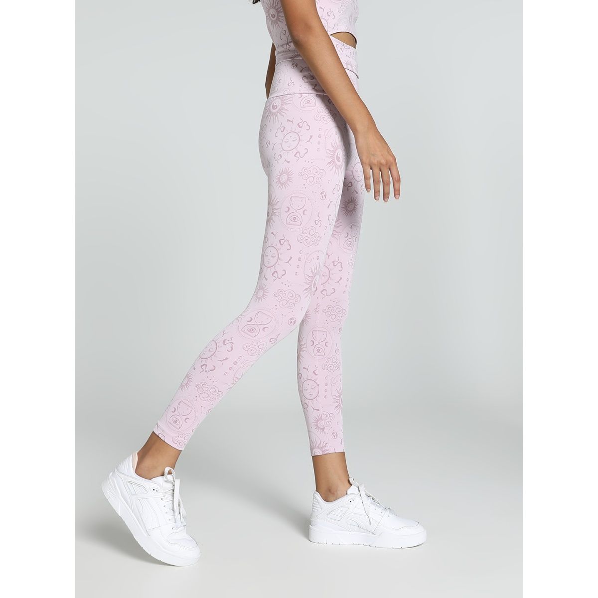 Buy Puma Classics Womens Lavender Tights Online