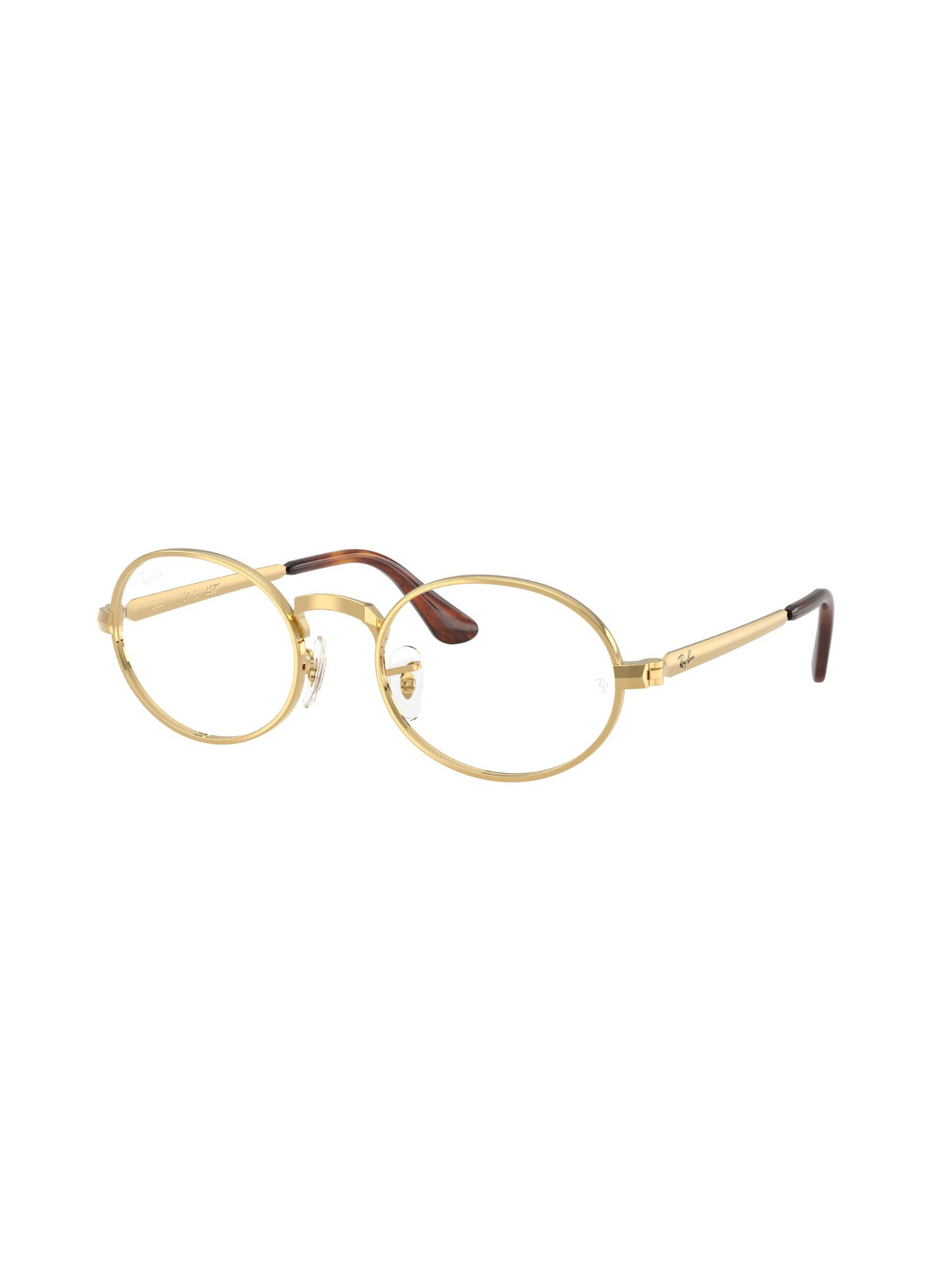 Ray-Ban Unisex Gold Metal Oval Eye Frame - 0RX3931V250054 (54)
