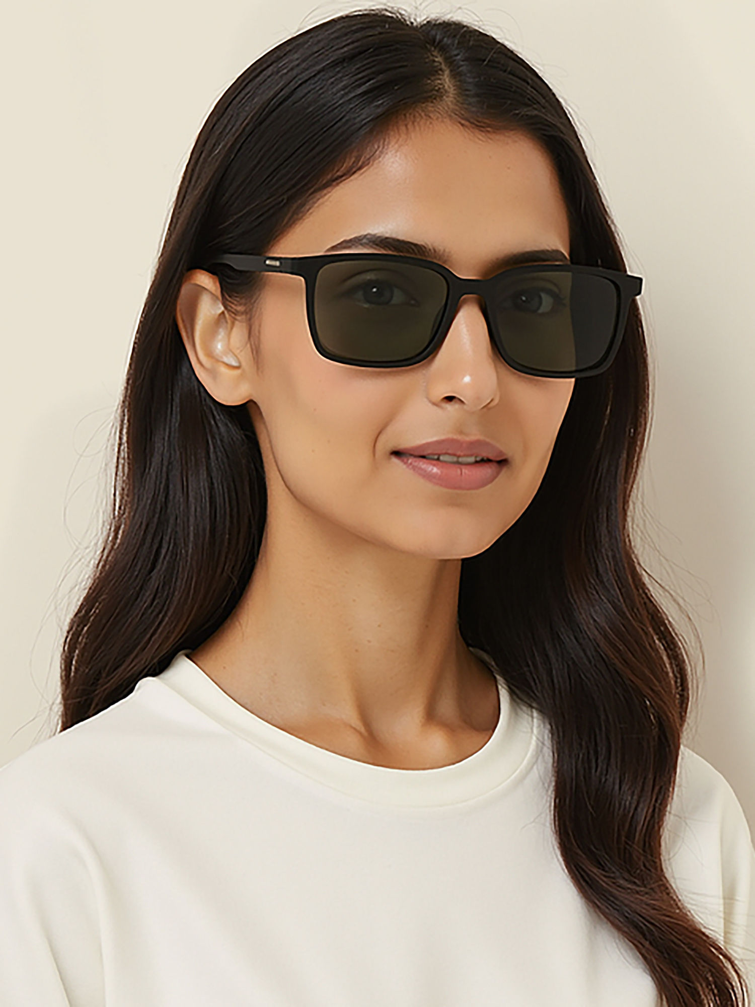 Buy Vincent Chase Unisex Green Rectangle Nylon Sunglasses - VC