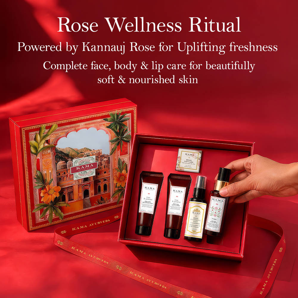 Buy Kama Ayurveda Rose Wellness Ritual Gift Set Online
