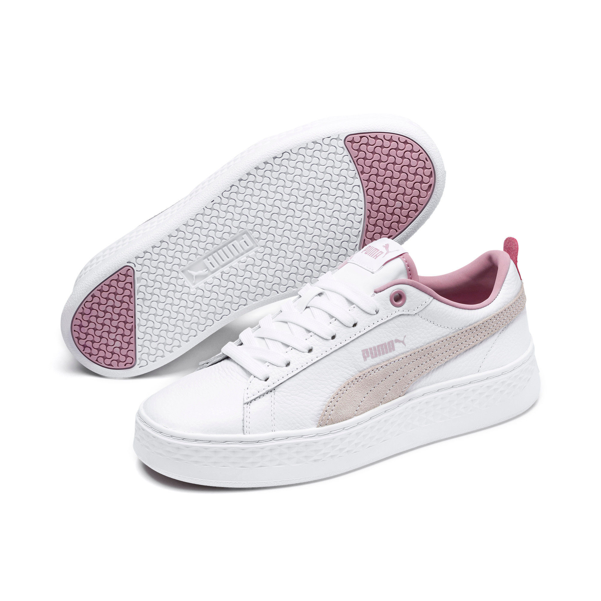 puma smash platform suede