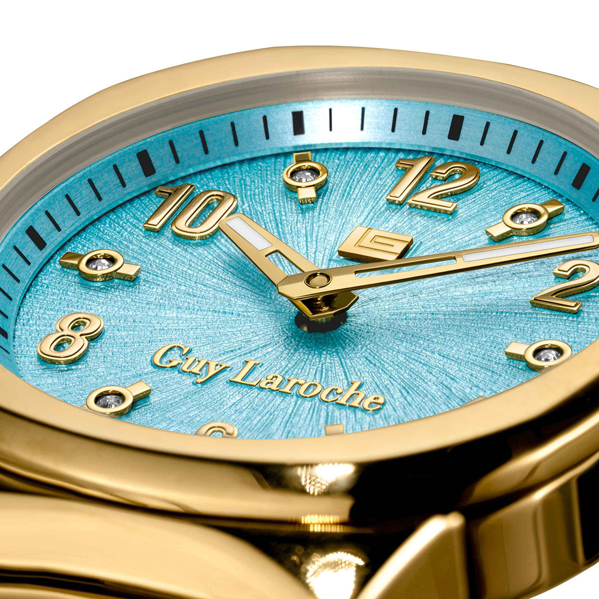 Buy Guy Laroche Charlie Blue Dial Analog Swiss Made Watch for