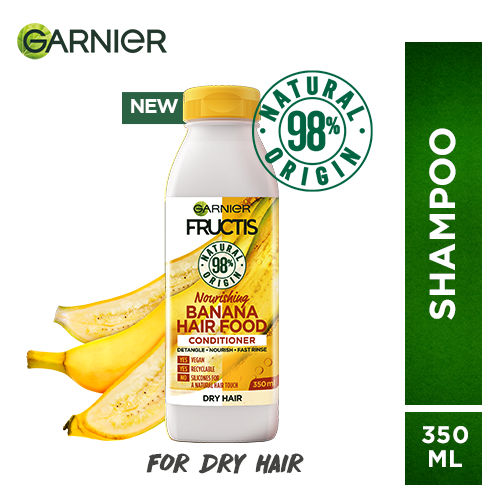 Garnier Fructis Hair Food - Nourishing Banana Conditioner For Dry Hair: Buy Garnier  Fructis Hair Food - Nourishing Banana Conditioner For Dry Hair Online at  Best Price in India | Nykaa