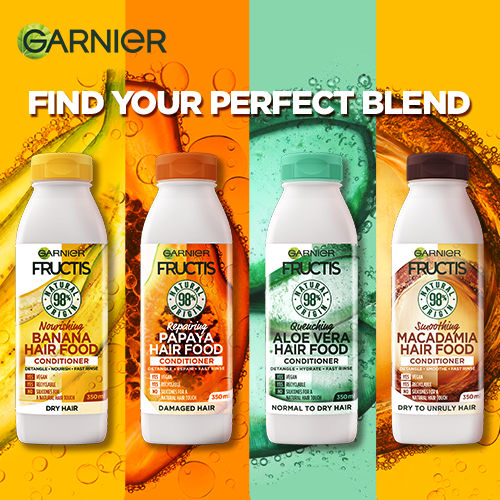 Garnier Fructis Hair Food - Nourishing Banana Conditioner For Dry Hair: Buy Garnier  Fructis Hair Food - Nourishing Banana Conditioner For Dry Hair Online at  Best Price in India | Nykaa