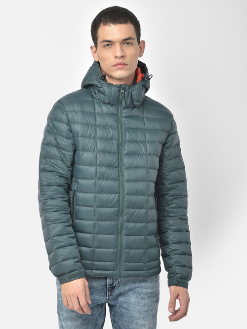 Buy WOODLAND Green Jacket Online