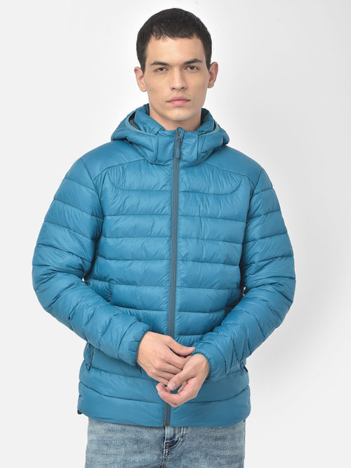 Buy WOODLAND Blue Jacket Online