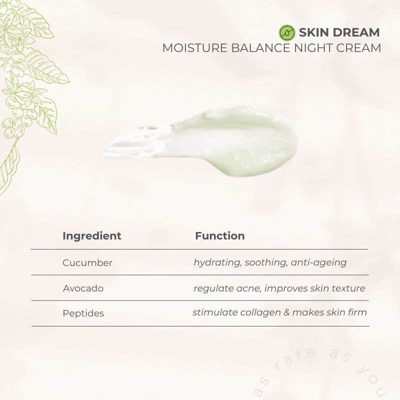 Buy Rare Chemistry Skin Dream Moisture Balance Night Cream, Combination