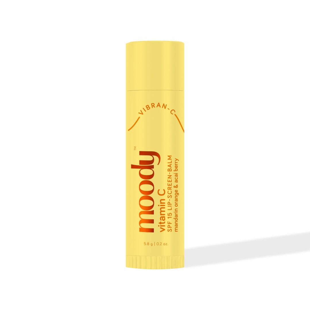 Moody Vitamin C Lip Balm SPF 15 with Mandarin Orange Softens Smoothens
