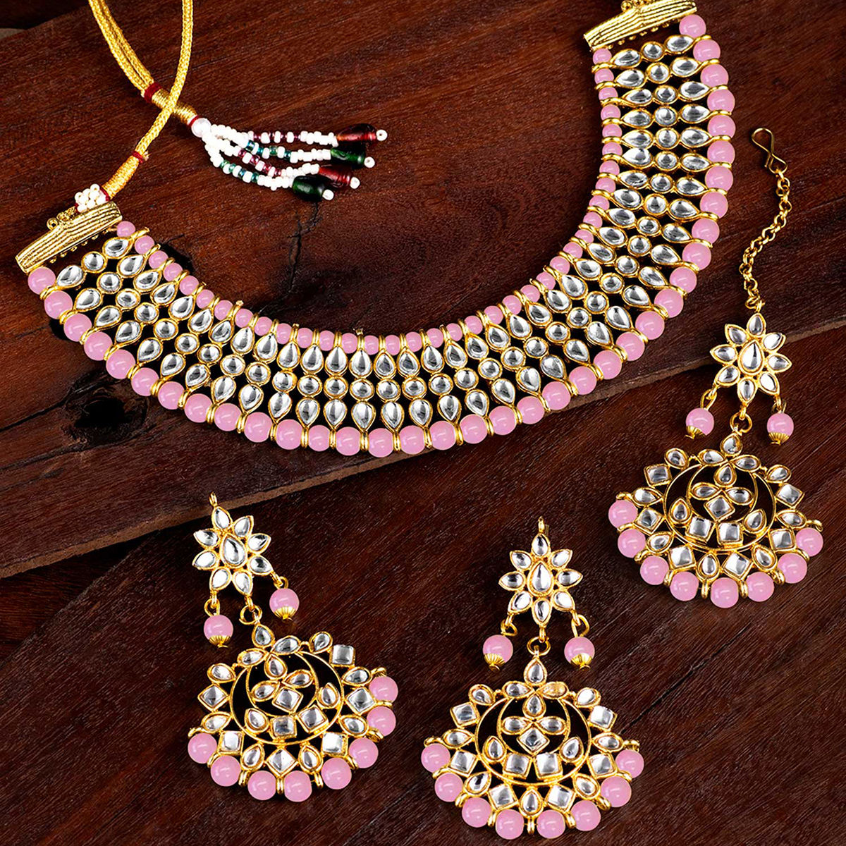 Kundan hot sale ka set