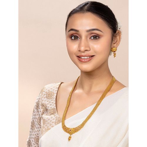 Stylish Ladies Necklace Set Gold Necklace Designs Fancy Chain And