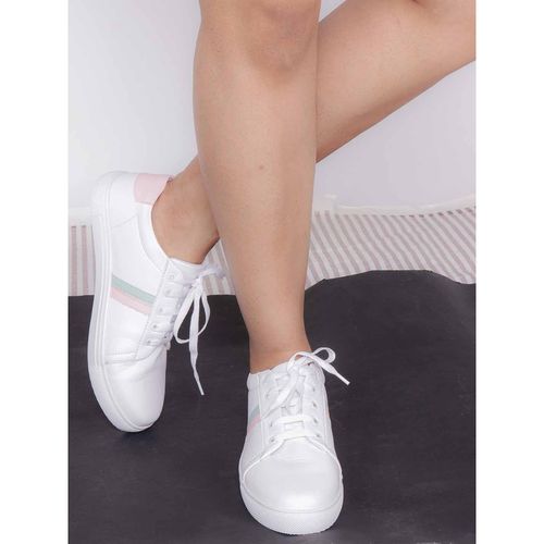 Women White Sneakers: Buy Shoetopia Women White Sneakers Online at Best Price in India | Nykaa