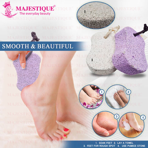 2024 Natural Pumice Stone For Feet 2 Pcs,lava Pedicure Tools Hard Skin  Callus Remover For Feet And H